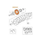 CRANKSHAFT PULLEY DAMPER 300tdi