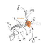 FRONT RHS DOOR LOCK CATCH DRIVERS SIDE LATCH