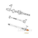 Dust Cap Axle Set