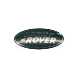 Rear Tail Gate Emblem Green Oval Silver Lettering