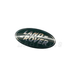 Rear Tail Gate Emblem Green Oval Silver Lettering