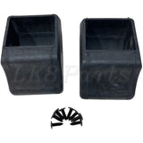 Front Bumper Rubber End Cap Kit