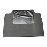Rear Black Cargo Carpet Mat