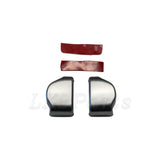 FRONT SAFETY BELT COVER TRIM PAIR