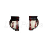 FRONT SAFETY BELT COVER TRIM PAIR