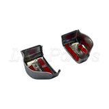 FRONT SAFETY BELT COVER TRIM PAIR