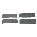 Rear Inward Facing Bench Waterproof Seat Covers Grey Set