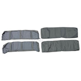 Rear Inward Facing Bench Waterproof Seat Covers Grey Set
