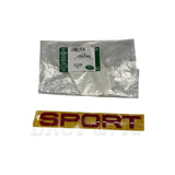 Limited Edition Tailgate Red Letter Badge Emblem Genuine