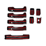 Door & Tailgate Handle Cover Kit Gloss Black 5pcs