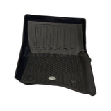 Defender L663 90 - Front Black Rubber Floor Mats Genuine