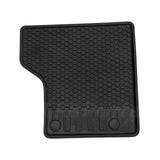 Defender L663 90 - Front Black Rubber Floor Mats Genuine