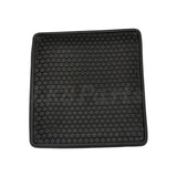 Defender L663 90 - Front Black Rubber Floor Mats Genuine