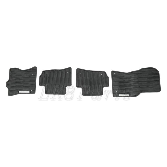 LHD All Weather Rubber Floor Mats Set Genuine