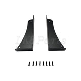 Black Seat Box Corner Protectors Pair