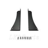 Black Seat Box Corner Protectors Pair