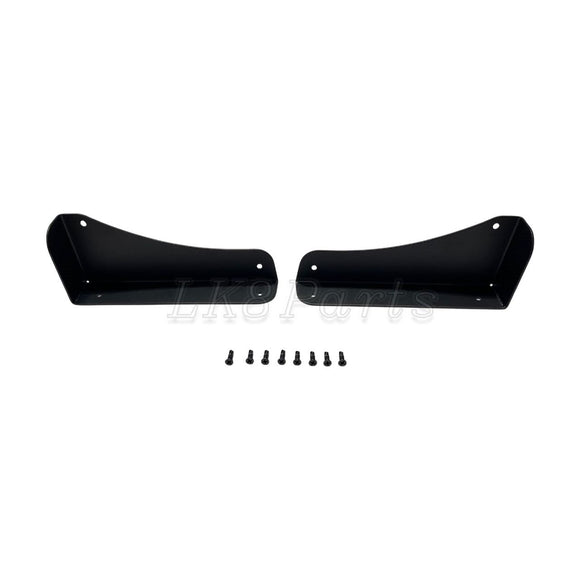 Black Seat Box Corner Protectors Pair