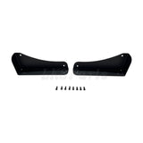 Black Seat Box Corner Protectors Pair