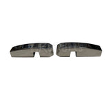 Stainless Steel and Polished Windscreen Brackets Pair