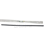 Roof Rear Rain Gutter Center Drip Rail Finisher Trim