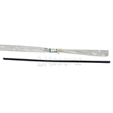 Roof Rear Rain Gutter Center Drip Rail Finisher Trim
