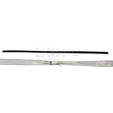 Roof Rear Rain Gutter Center Drip Rail Finisher Trim