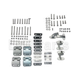 Front and 2nd Row Door Hinge Set Stainless Bolts