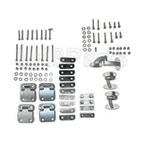 Front and 2nd Row Door Hinge Set Stainless Bolts