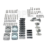 Front and 2nd Row Door Hinge Set Stainless Bolts