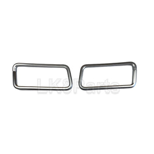 FRONT SAFETY BELT FRAME TRIM PAIR