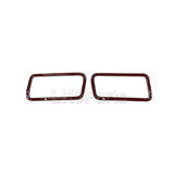 FRONT SAFETY BELT FRAME TRIM PAIR