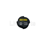 Genuine Land Rover expansion tank cap PCD000070 for Range Rover and Discovery II cooling system.
