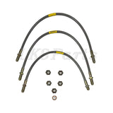 Stainless Steel Extended Braided Brake Hose Kit