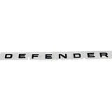 Defender L663 Genuine Gloss Black Hood Lettering Kit