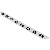 Defender L663 Genuine Gloss Black Hood Lettering Kit