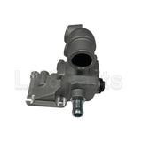 Thermostat housing ERR3479 for Land Rover 300Tdi engines without air conditioning in Defender and Discovery I models.