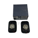 Door Wing Mirrors with LED Light Pair