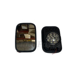 Door Wing Mirrors with LED Light Pair