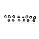 DA1143SM-Wipac 95mm NAS Style Rear LED Upgrade Kit Smoked fits Defender