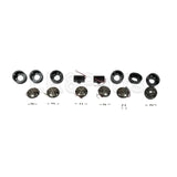 DA1143SM-Wipac 95mm NAS Style Rear LED Upgrade Kit Smoked fits Defender
