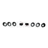 DA1143SM-Wipac 95mm NAS Style Rear LED Upgrade Kit Smoked fits Defender
