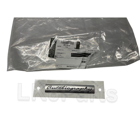 LR113646-Autobiography Badge Genuine fits L405 L494 – Lucky8 Off Road