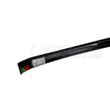 Genuine Satin Black Weatherstrip Left LH