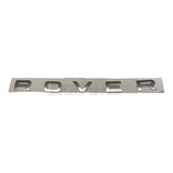 Hood Decal Sticker Lettering "ROVER" Emblem Silver Genuine