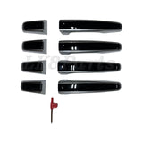 Gloss Black and Silver Door Handle Kit - Range Rover L405