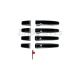 Gloss Black and Silver Door Handle Kit - Range Rover L405