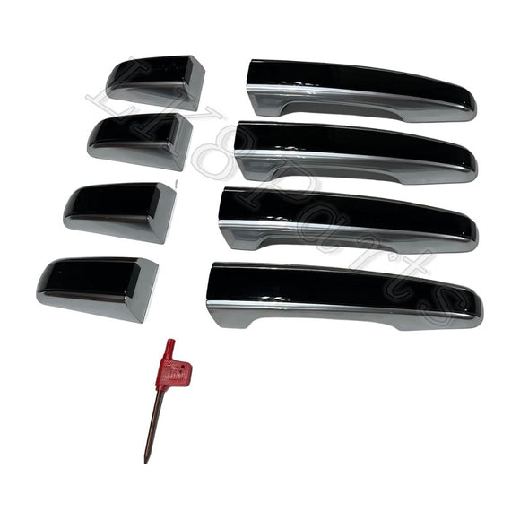 Gloss Black Door Handle Kit - Range Rover L405