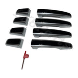 Gloss Black and Silver Door Handle Kit - Range Rover L405