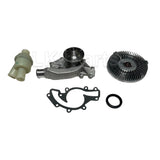 Addicted cooling kit for Discovery 2 L318 V8, low temp thermostat, water pump, and fan clutch
