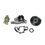 Addicted cooling kit for Discovery 2 L318 V8, low temp thermostat, water pump, and fan clutch